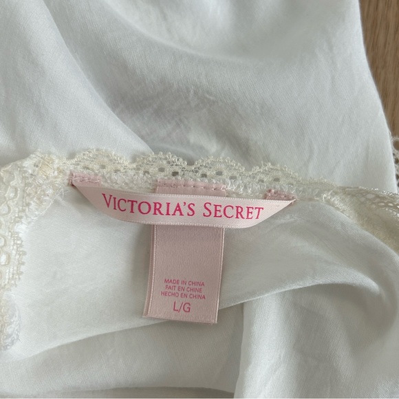 2014 Vintage Victoria’s Secret Silk Blend Chemise Slip L - Picture 6 of 8